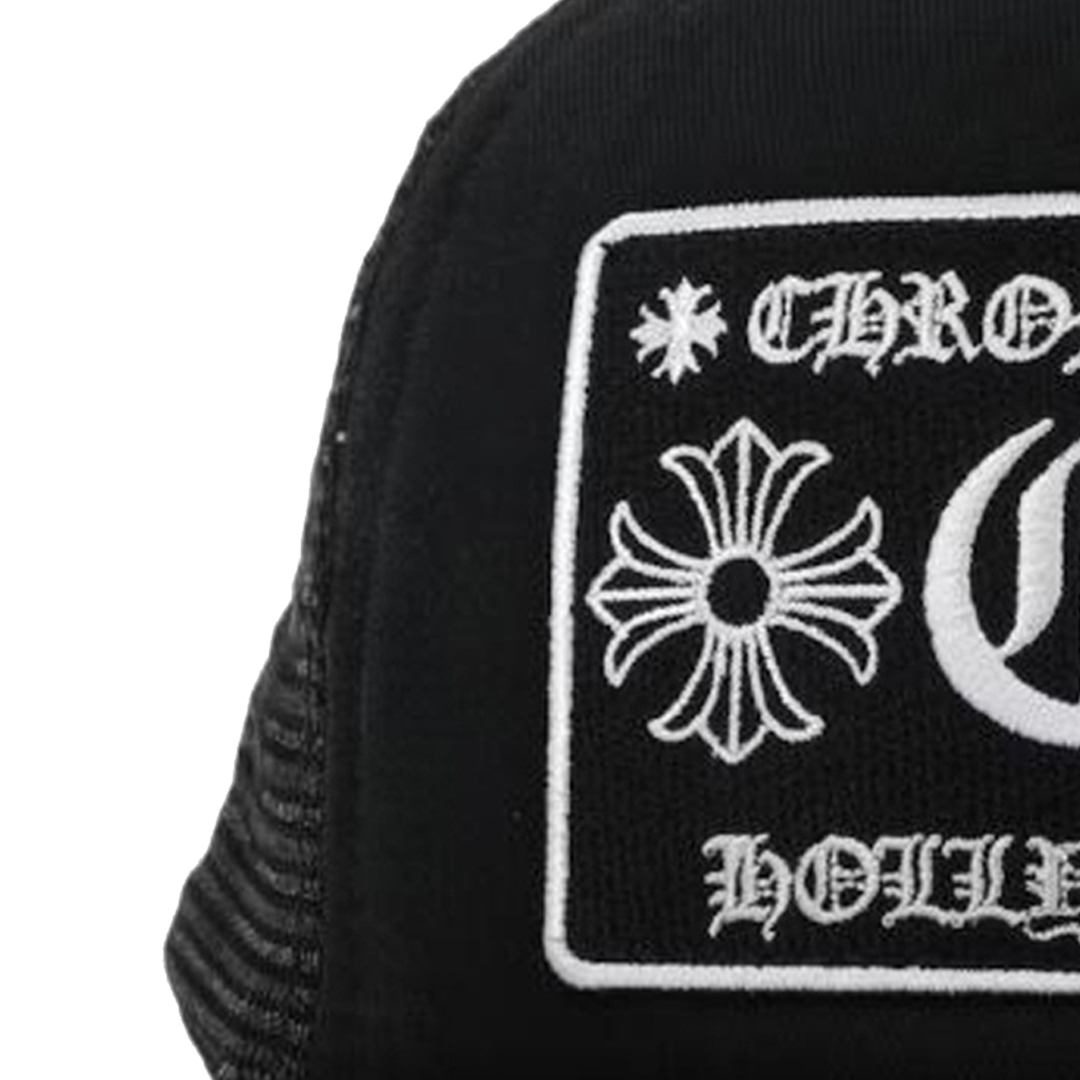 Coco Shoes Chrome Hearts CH Las Vegas Trucker Hat Black ch1254