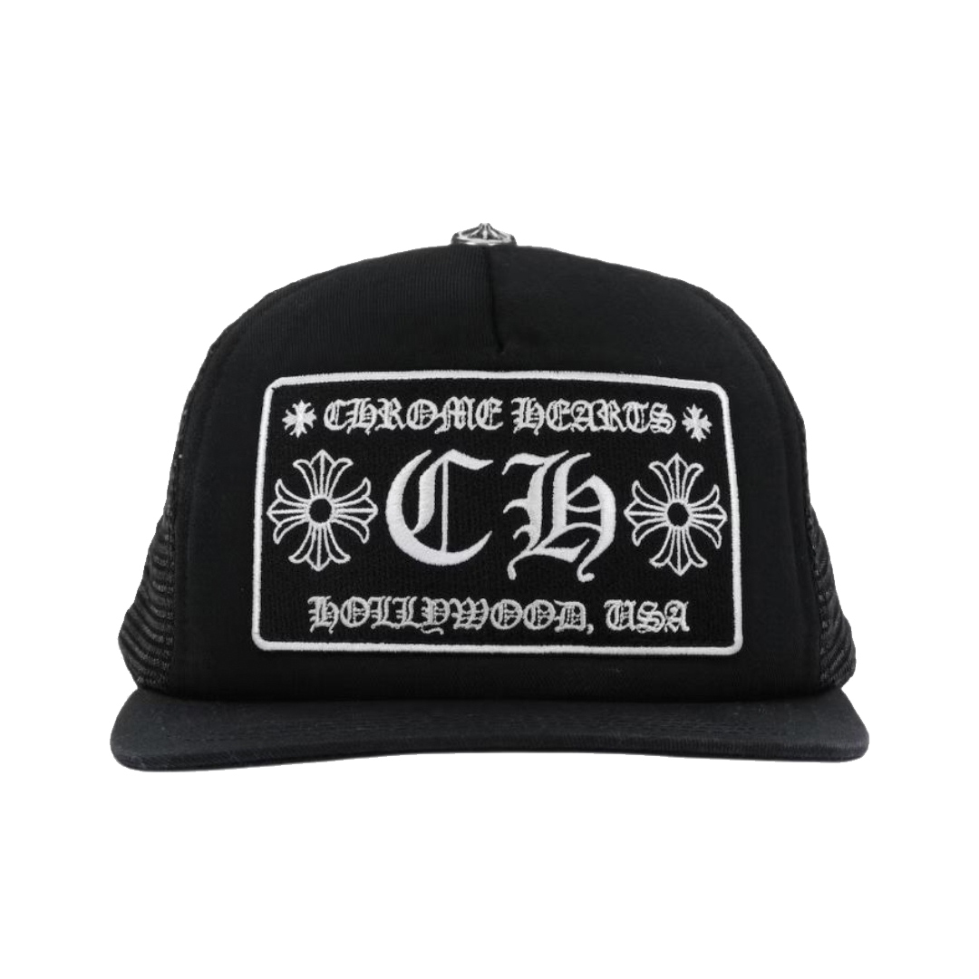 Coco Shoes Chrome Hearts CH Las Vegas Trucker Hat Black ch1254
