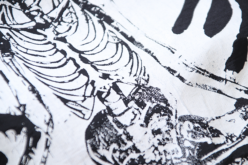 Coco Shoes Hellstar Studios Casual Sports Skull Shorts #759 Black