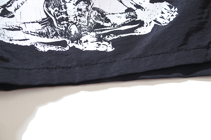 Coco Shoes Hellstar Studios Casual Sports Skull Shorts #759 Black