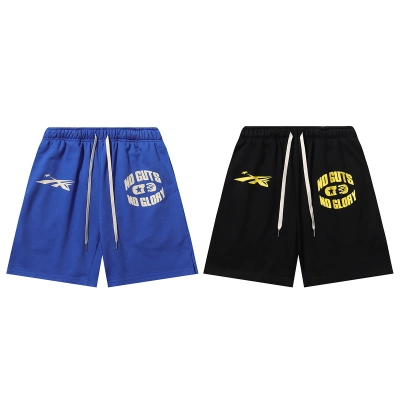 Coco Shoes Hellstar No Guts No Glory Shorts #2512 Black/Blue 01