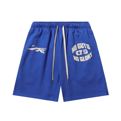 Hellstar No Guts No Glory Shorts #2512 Black/Blue 02
