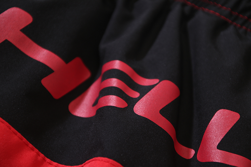 Coco Shoes Hellstar Capsule 9 nylon shorts #751 Black/Red/Blue/Green