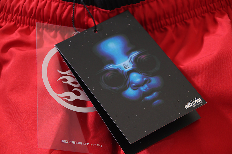 Coco Shoes Hellstar Capsule 9 nylon shorts #751 Black/Red/Blue/Green