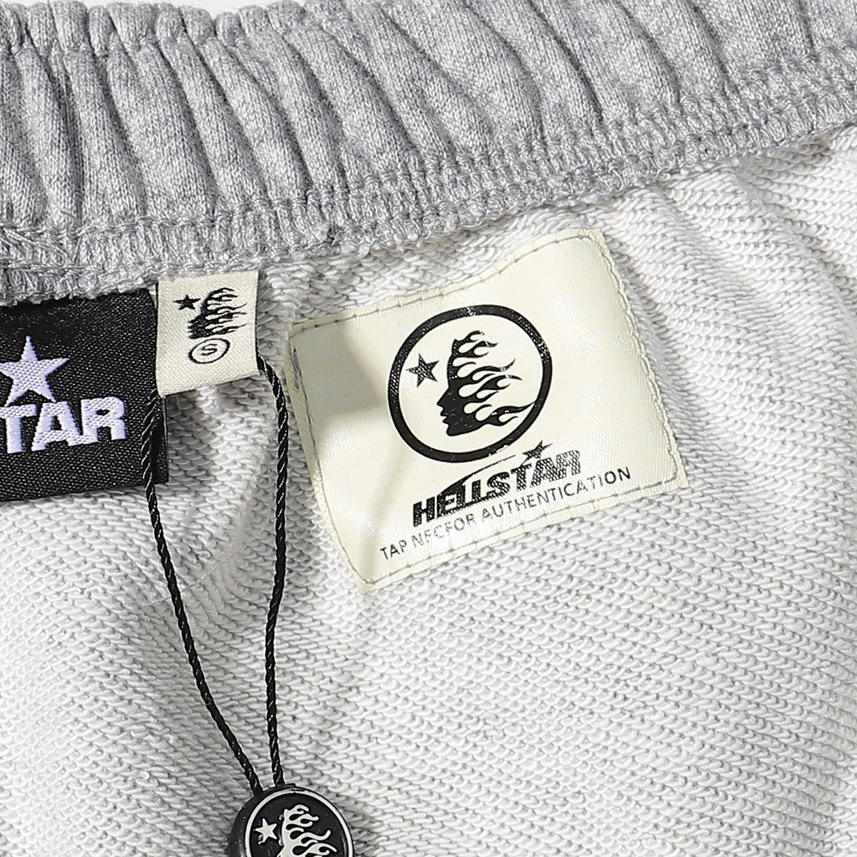 Coco Shoes Hellstar Records Funny Smiley Face Shorts #2511 Black/Grey