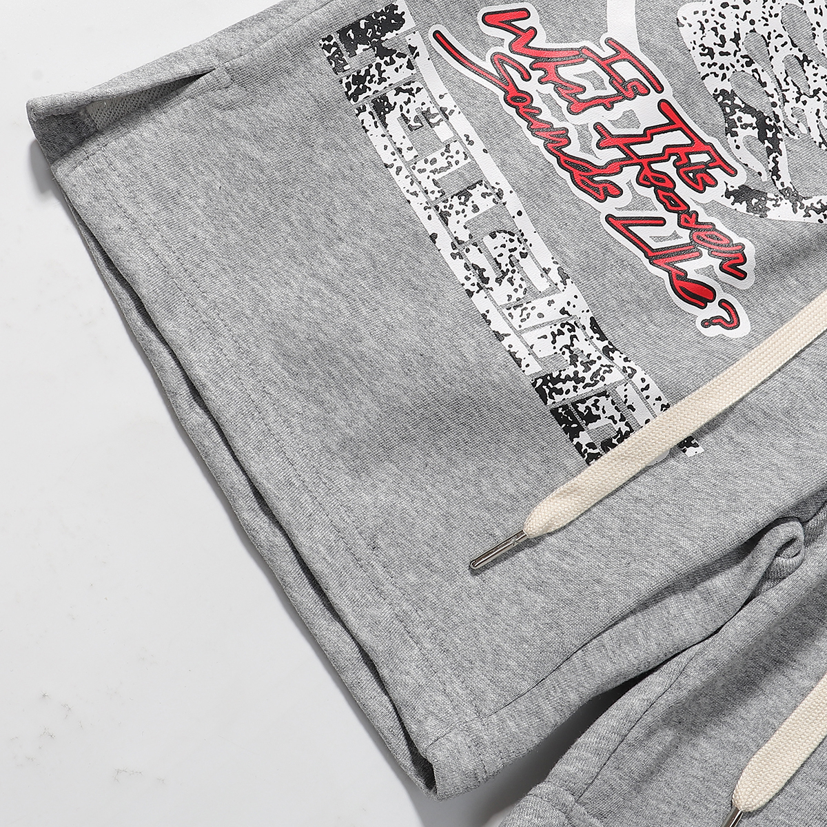 Coco Shoes Hellstar Records Funny Smiley Face Shorts #2511 Black/Grey