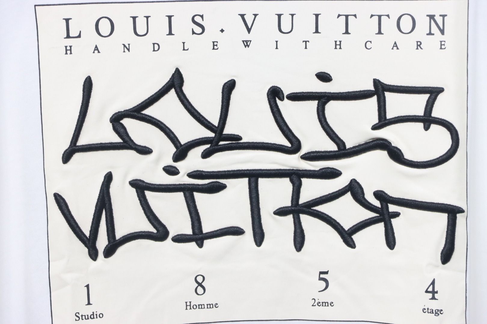 Louis Vuitton Signature Print T-Shirt 1AAGMG