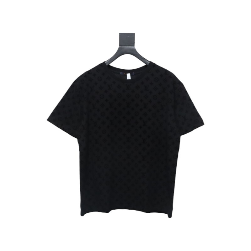Louis Vuitton Graphic Jacquard Short-Sleeved Crewneck 1AHCMV