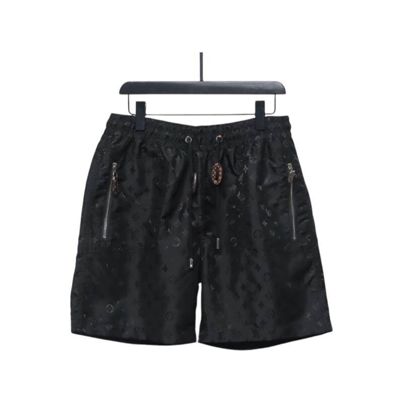 Coco Shoes Louis Vuitton Jacquard All Print Zip Up Shorts