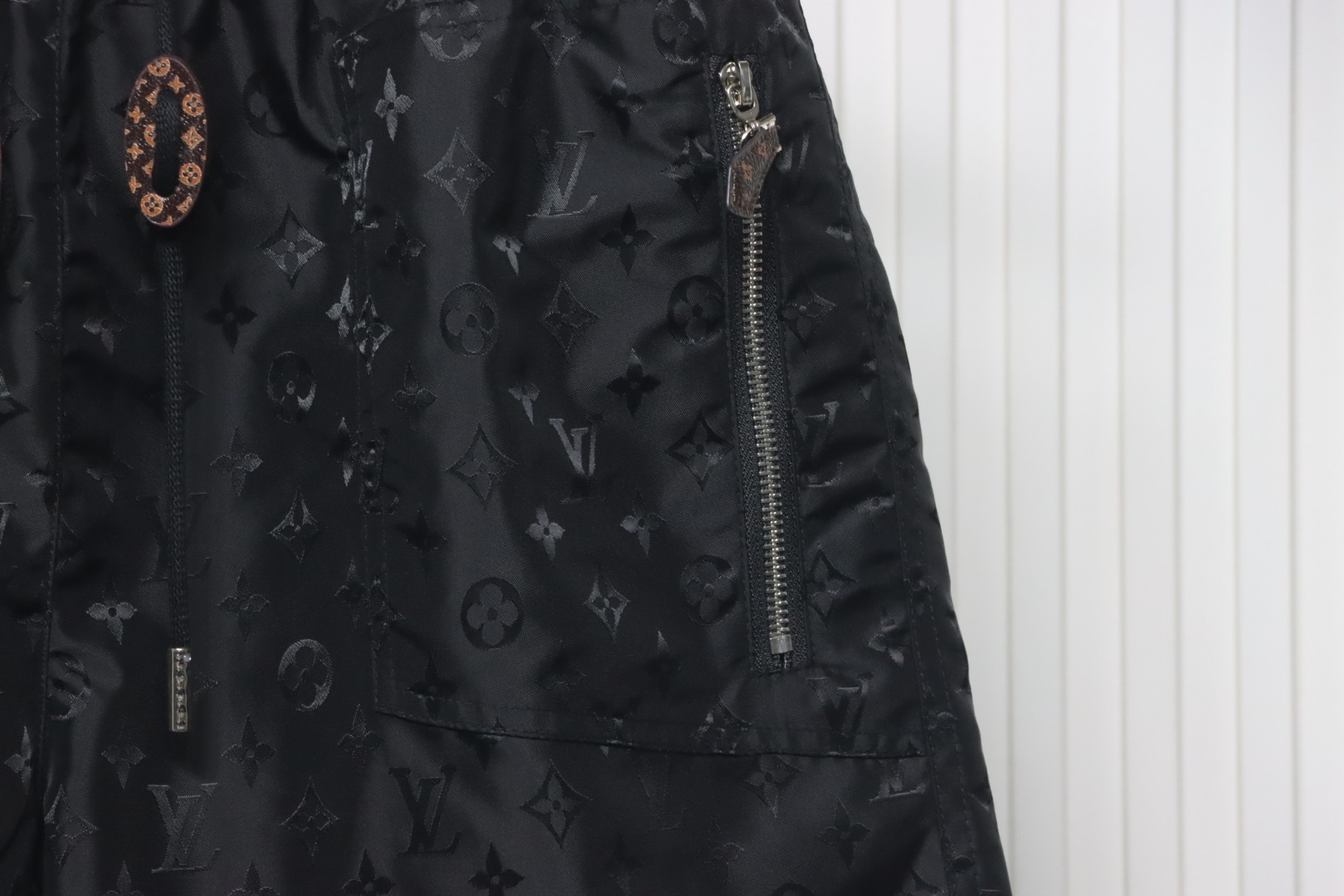 Coco Shoes Louis Vuitton Jacquard All Print Zip Up Shorts