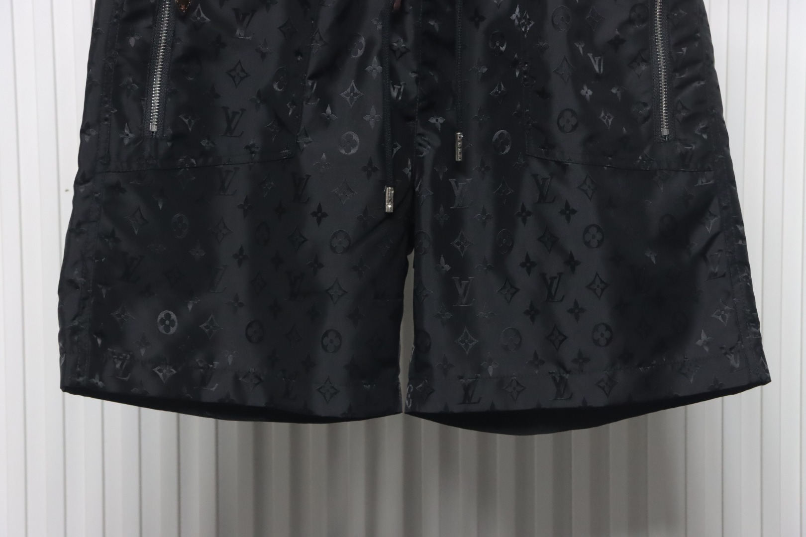 Coco Shoes Louis Vuitton Jacquard All Print Zip Up Shorts