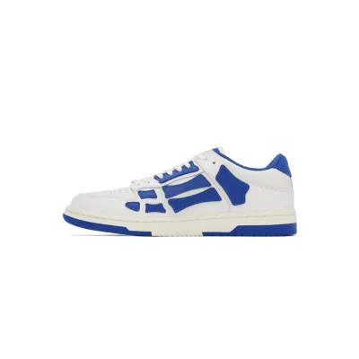 Amiri Skel Top Low White Blue PS22MFS003-123 01