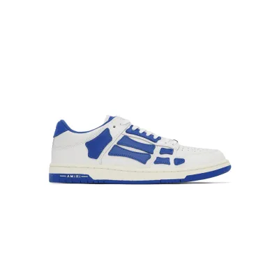 Amiri Skel Top Low White Blue PS22MFS003-123 02