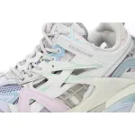 Balenciaga Track.2 Sneaker Military Black Pale White Purple 568615 W2GN3 9045