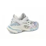 Balenciaga Track.2 Sneaker Military Black Pale White Purple 568615 W2GN3 9045