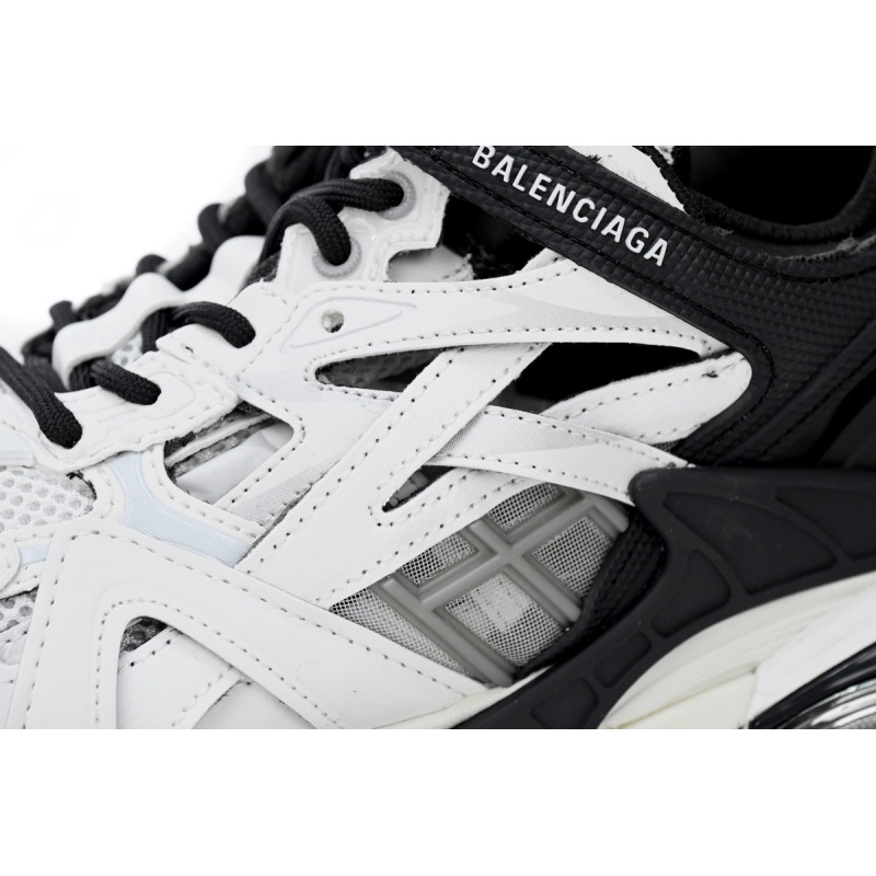Balenciaga Track.2 Sneaker Black And White 568614 W2GN3 1090