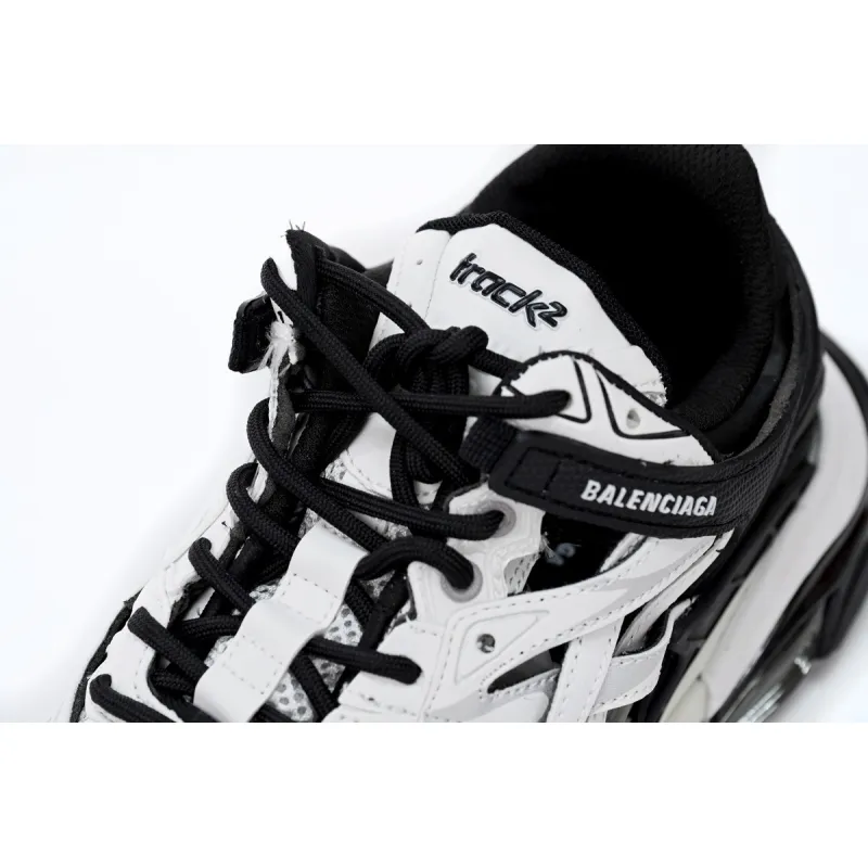 Balenciaga Track.2 Sneaker Black And White 568614 W2GN3 1090