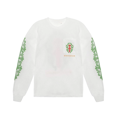 Chrome Hearts Los Angeles Exclusive Christmas L/S T-shirt White CH-032060005 01