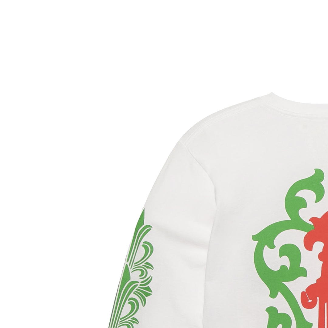 Chrome Hearts Los Angeles Exclusive Christmas L/S T-shirt White CH-032060005