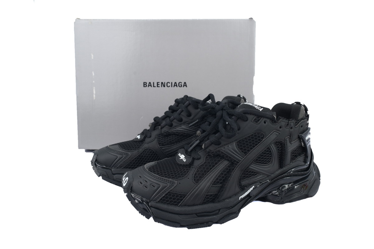 Balenciaga Runner All Black 772774 W3RBT 1000
