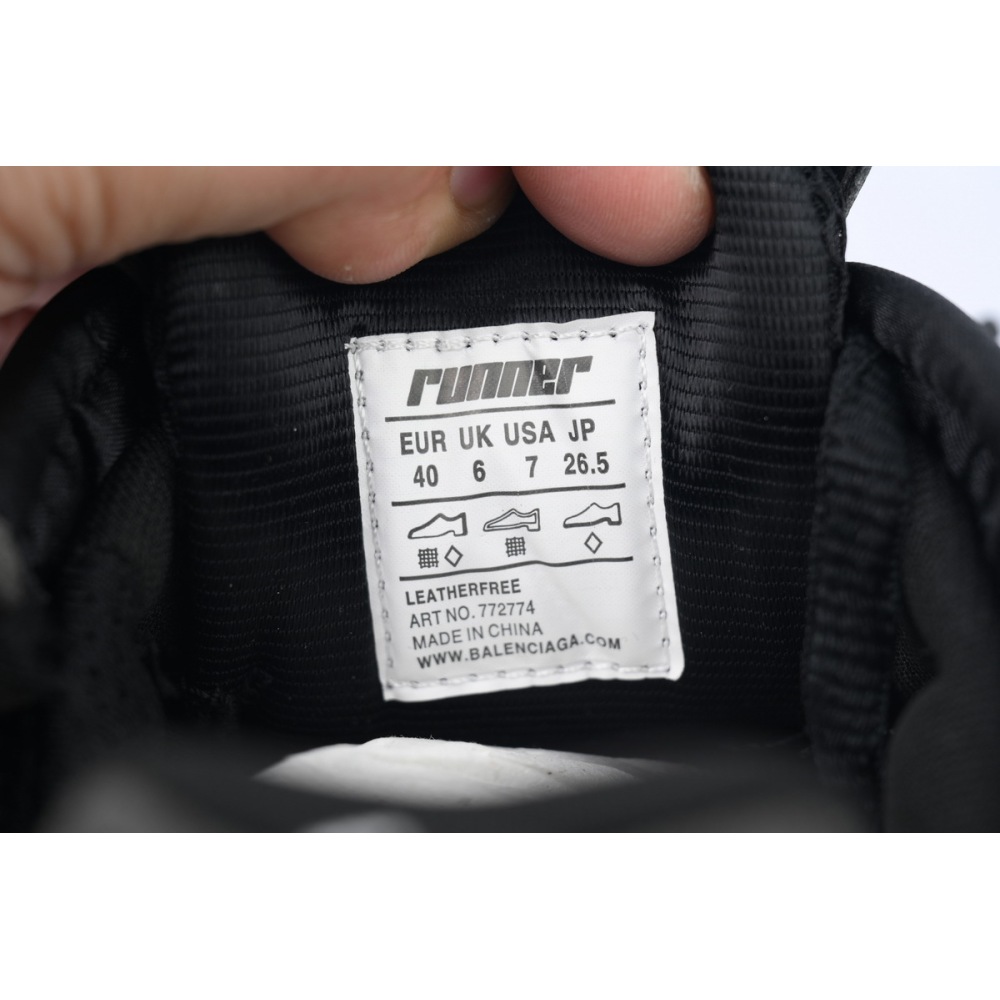 Balenciaga Runner All Black 772774 W3RBT 1000
