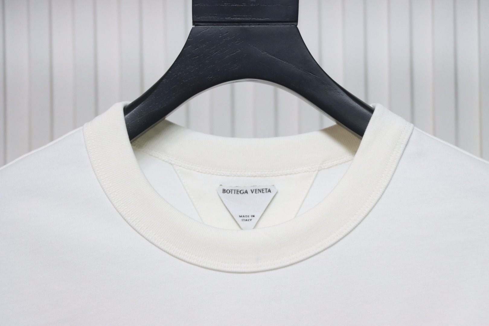 Coco Shoes Bottega Veneta Studded Pocket Long Sleeve T-Shirt White