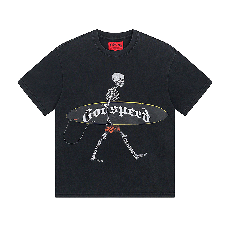 Coco Shoes Godspeed Surf Day Tee #1025 Black