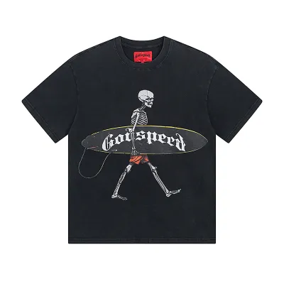 Godspeed Surf Day Tee #1025 Black 01