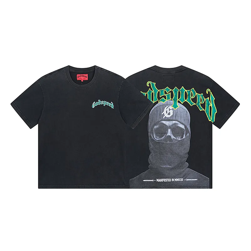 Godspeed Balaclava Szn T-Shirt #1020 Wash Black 