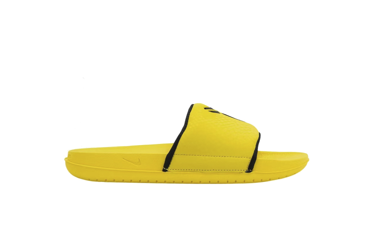 Nike Kobe Bryant x Offcourt Slide Black Yellow IF2870-700