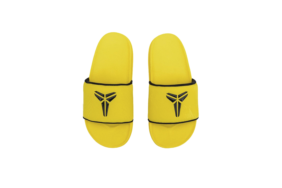 Nike Kobe Bryant x Offcourt Slide Black Yellow IF2870-700