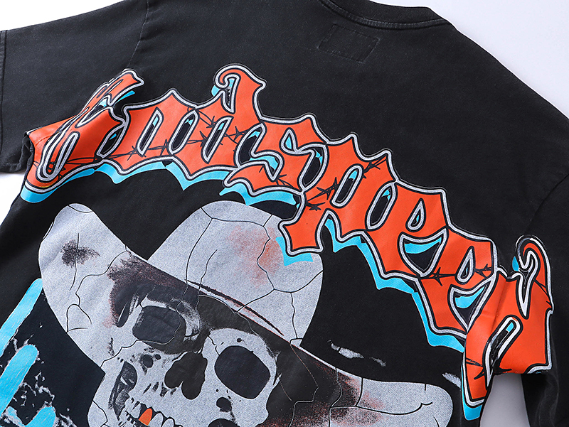 Coco Shoes Godspeed Goldie T-Shirt #1018 Black Washed