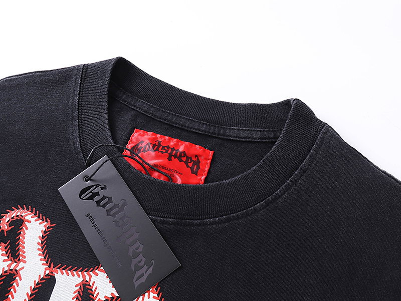 Godspeed Grandslam T-shirt #1017 Black Wash