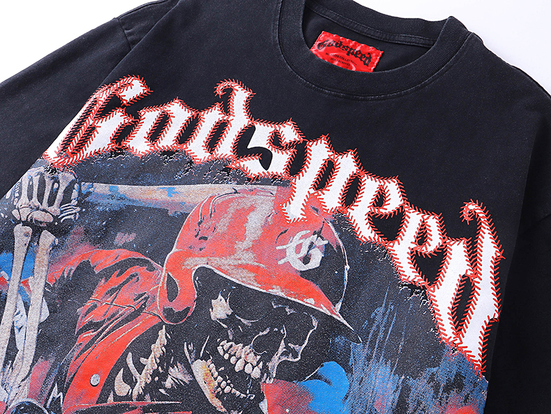 Godspeed Grandslam T-shirt #1017 Black Wash