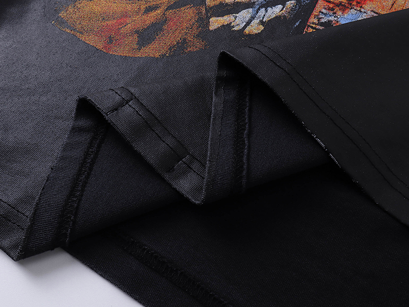 Coco Shoes Godspeed Victory Toast T-shirt #1016 Black Wash