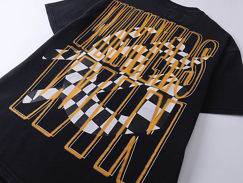 Coco Shoes Godspeed Victory Toast T-shirt #1016 Black Wash