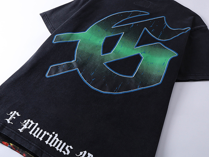 Coco Shoes Godspeed Life's A Gamble T-shirt #1013 Black Wash