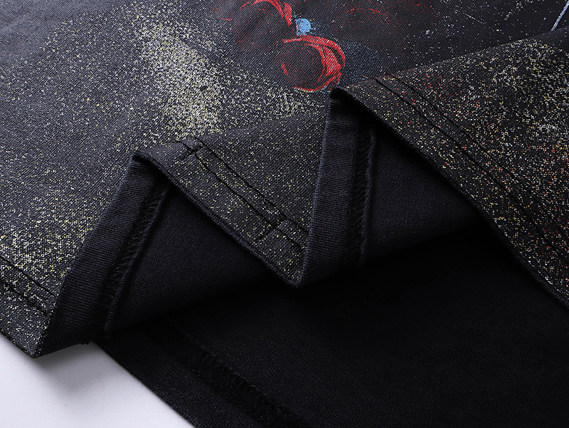 Coco Shoes Godspeed Long Lonely Road T-shirt #1011 Black Wash