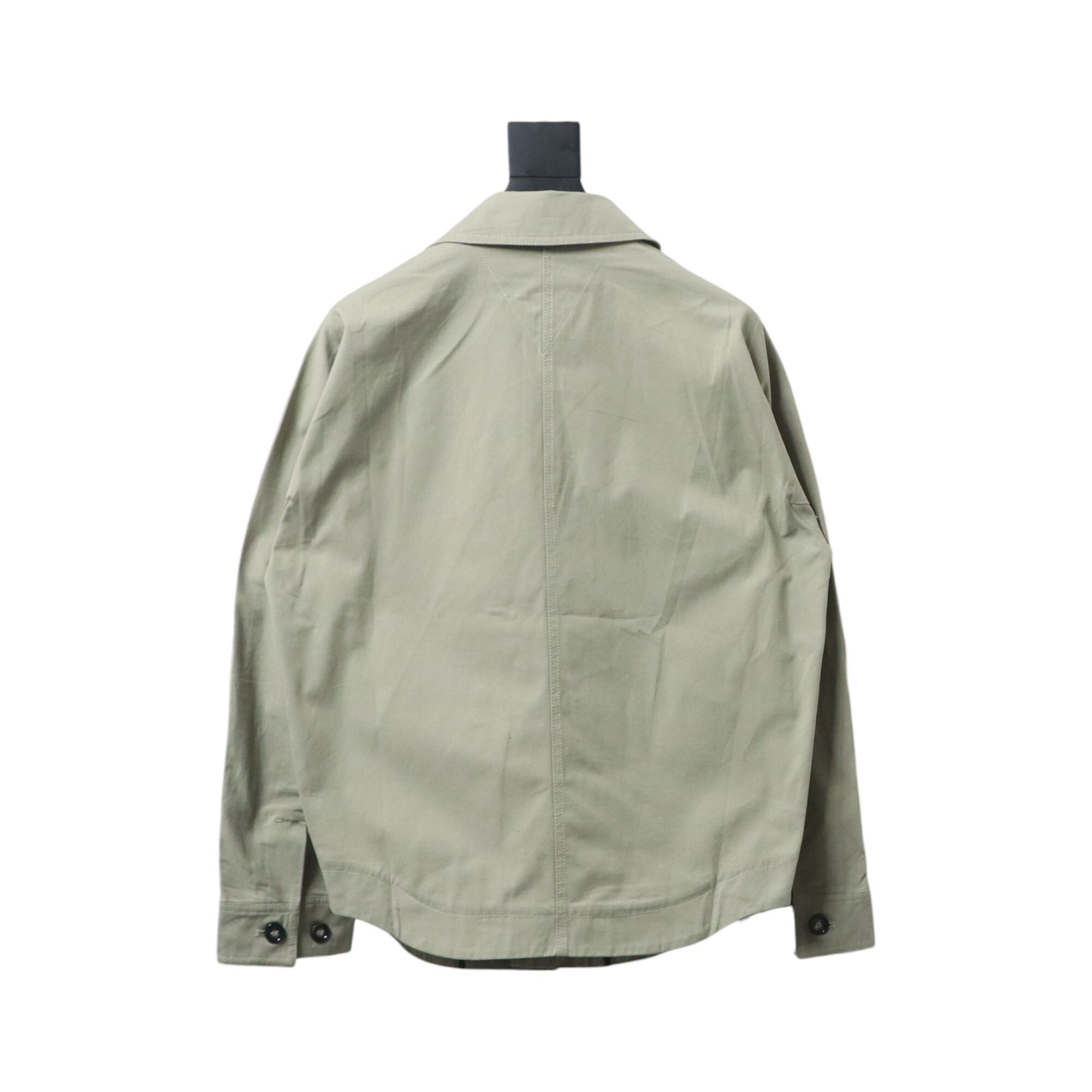 Bottega Veneta Single-breasted Lapel Cotton Twill Jacket