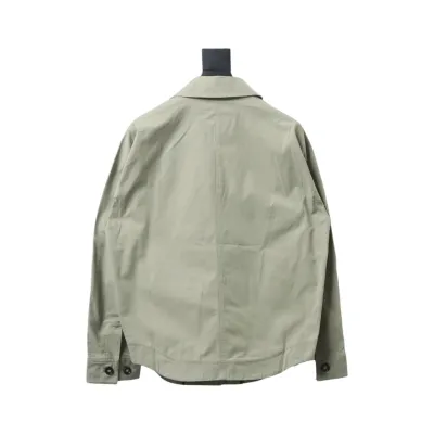 Bottega Veneta Single-breasted Lapel Cotton Twill Jacket 02