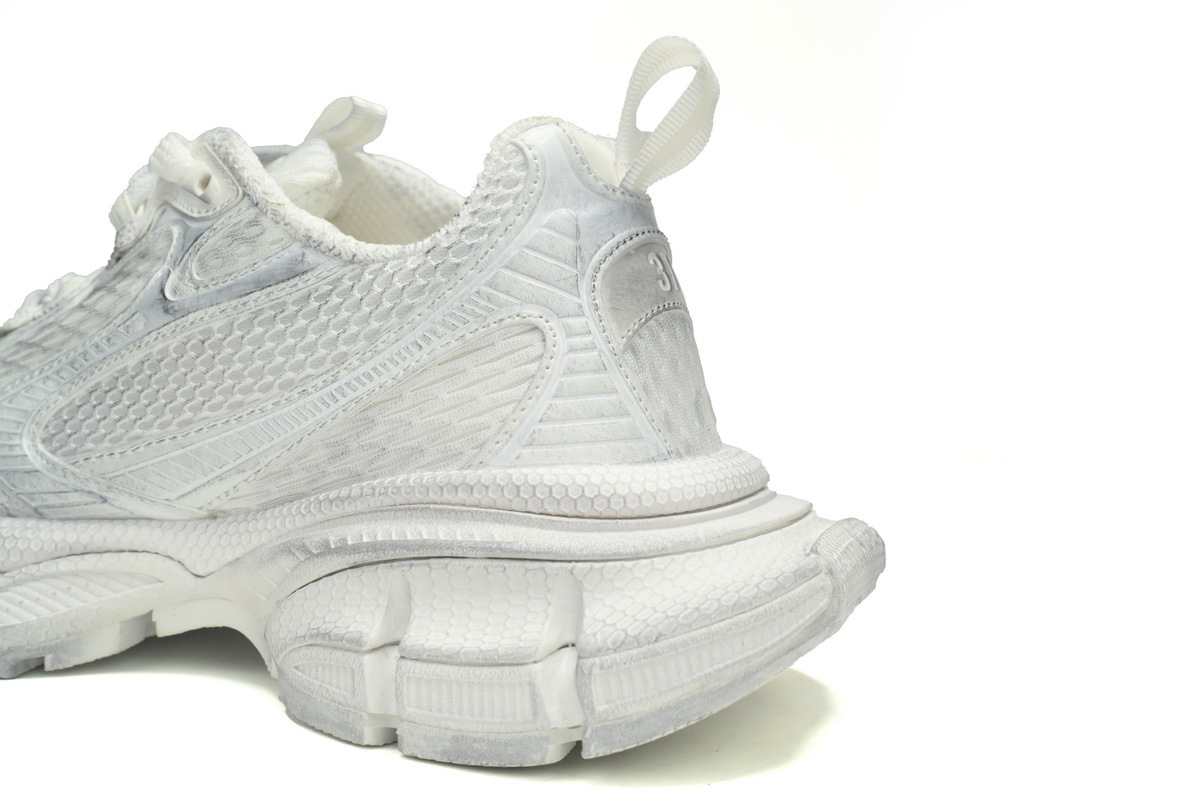 Coco Shoes Balenciaga 3XL Sneaker All White 734731 W3XLR 0213