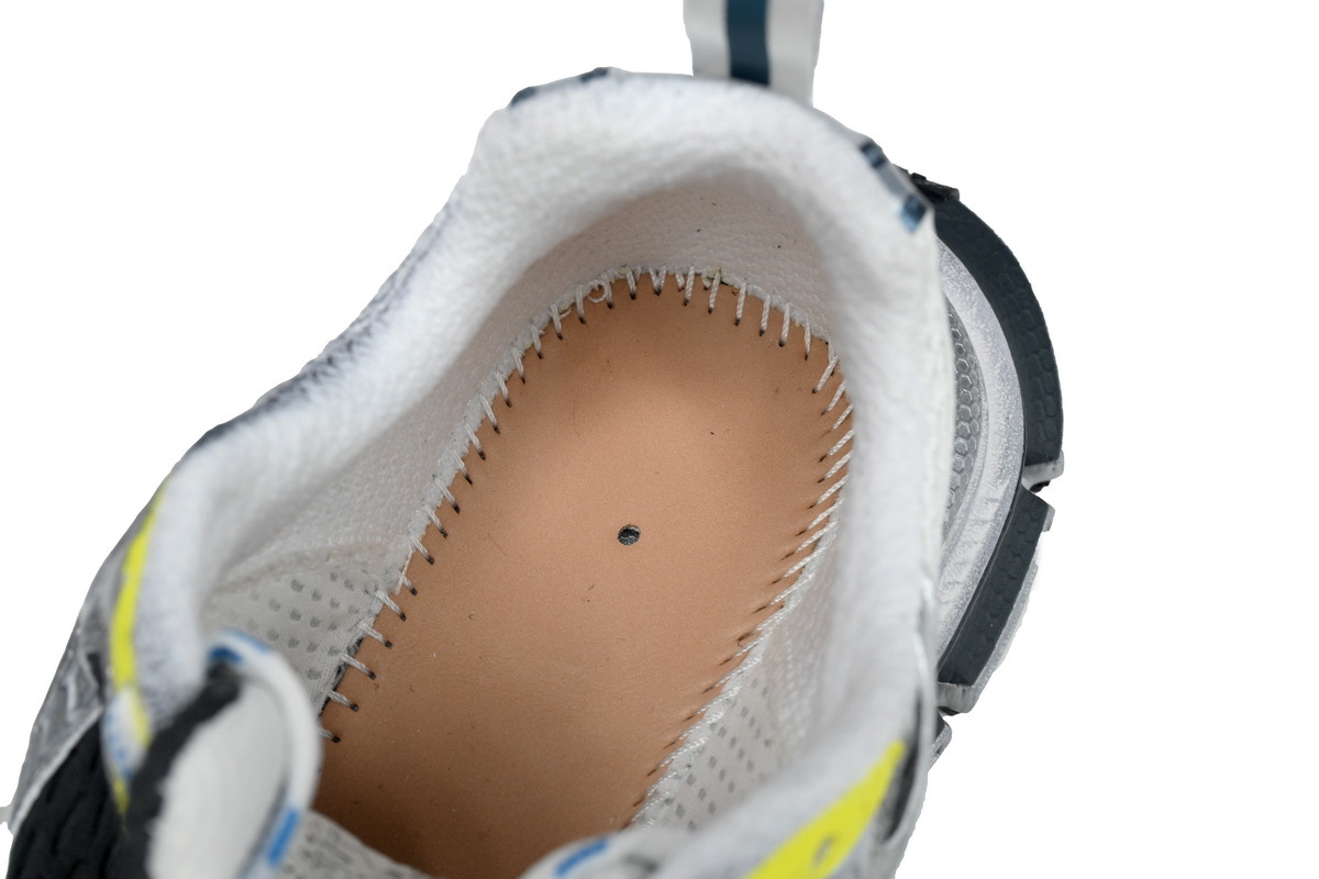 Coco Shoes Balenciaga 3XL Sneaker White Silver Black Blue 734731 W3XL5 9047