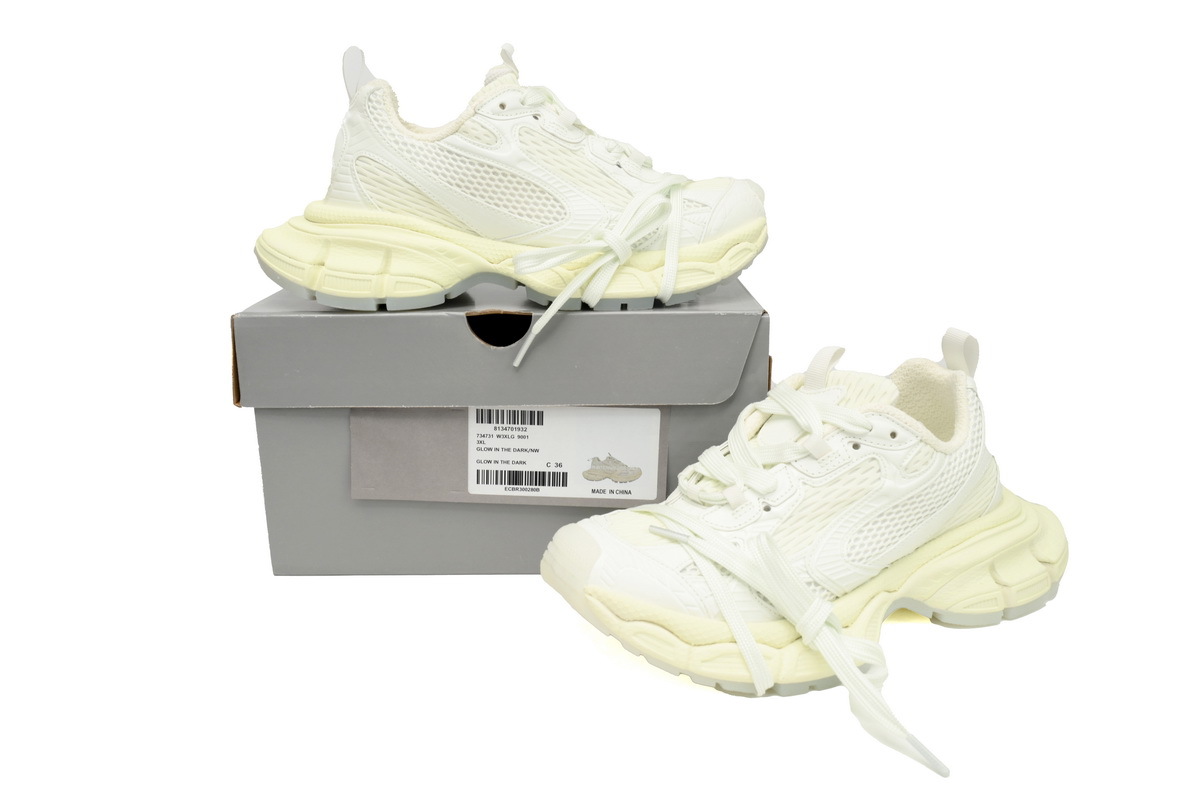 Coco Shoes Balenciaga 3XL Sneaker Luminous white 734731 W3XLG 9001