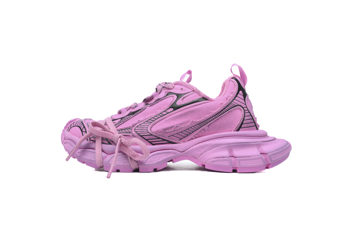 Coco Shoes Balenciaga 3XL Sneaker Canvas Pink 734731 W3XDC 5000