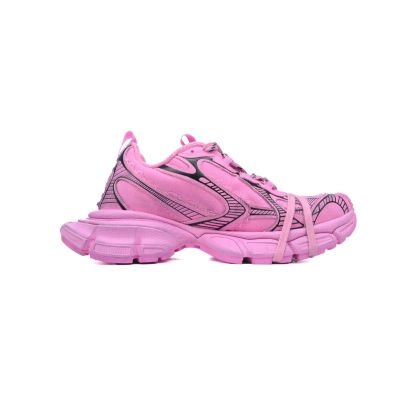 Coco Shoes Balenciaga 3XL Sneaker Canvas Pink 734731 W3XDC 5000 02