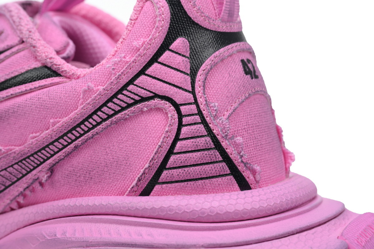 Coco Shoes Balenciaga 3XL Sneaker Canvas Pink 734731 W3XDC 5000