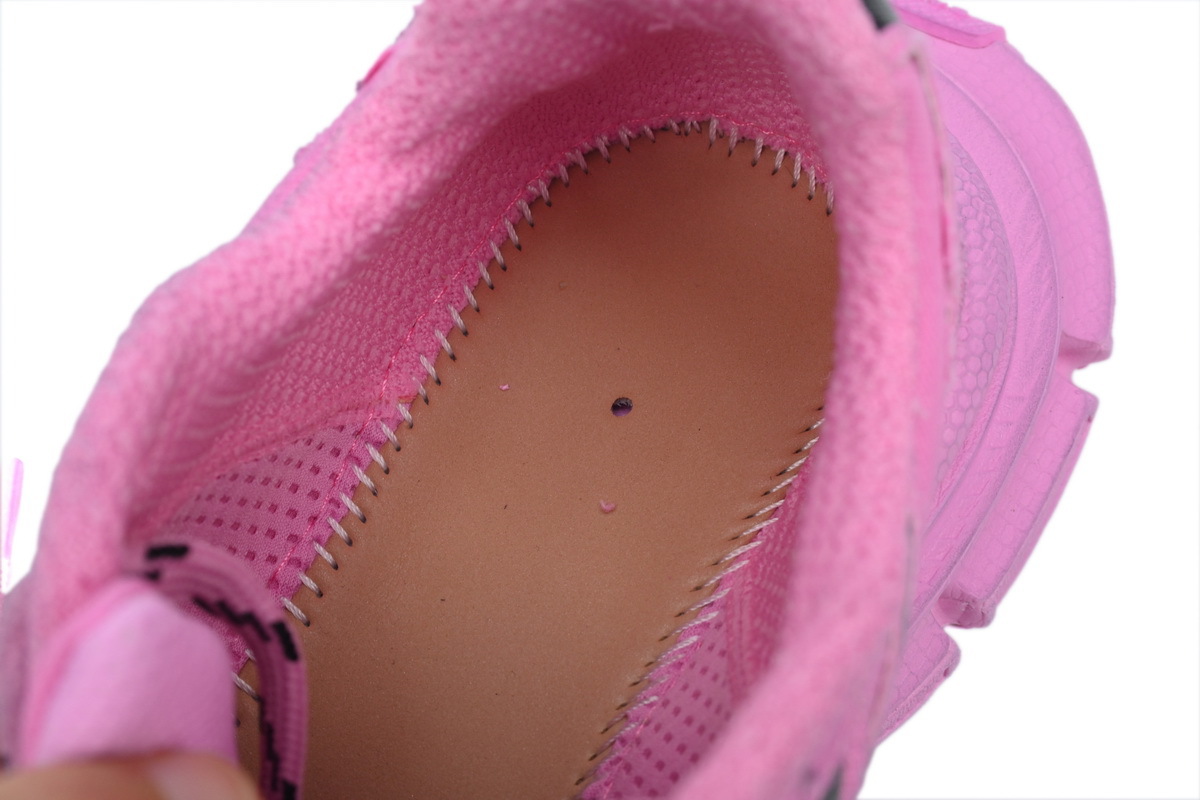 Coco Shoes Balenciaga 3XL Sneaker Canvas Pink 734731 W3XDC 5000