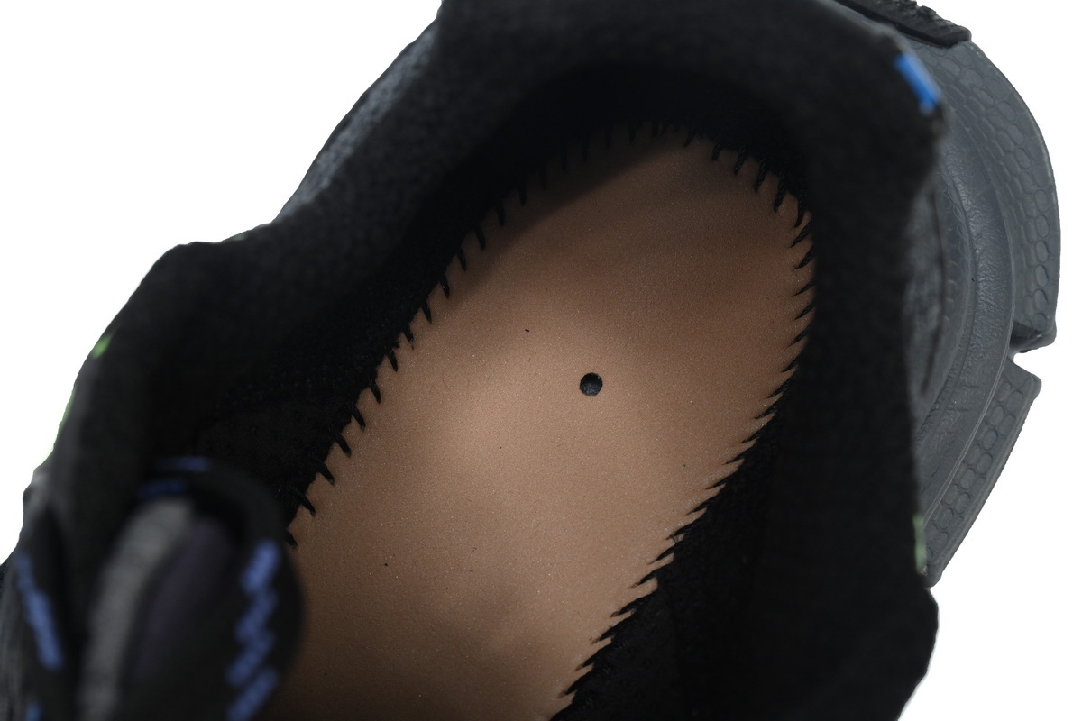 Coco Shoes Balenciaga 3XL Sneaker Black Green Blue 734731 W3XDC 0235