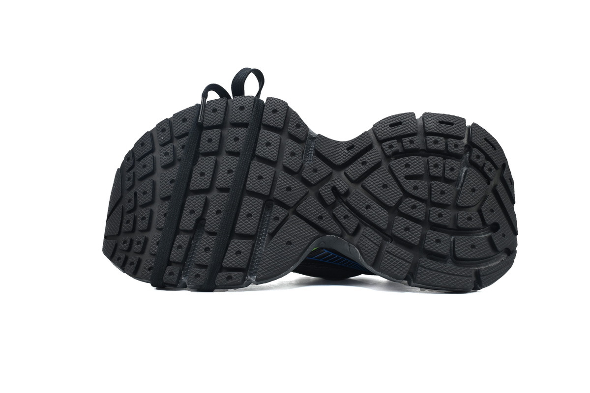 Coco Shoes Balenciaga 3XL Sneaker Black Green Blue 734731 W3XDC 0235