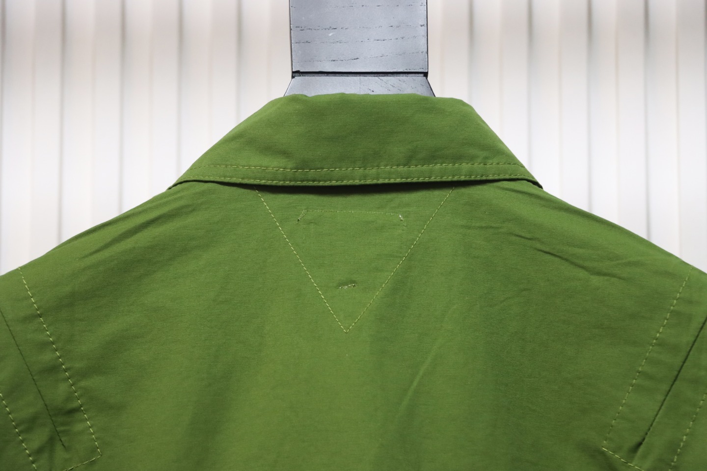 Coco Shoes Bottega Veneta Compact Cotton Shirt Green 783331V2BL03002